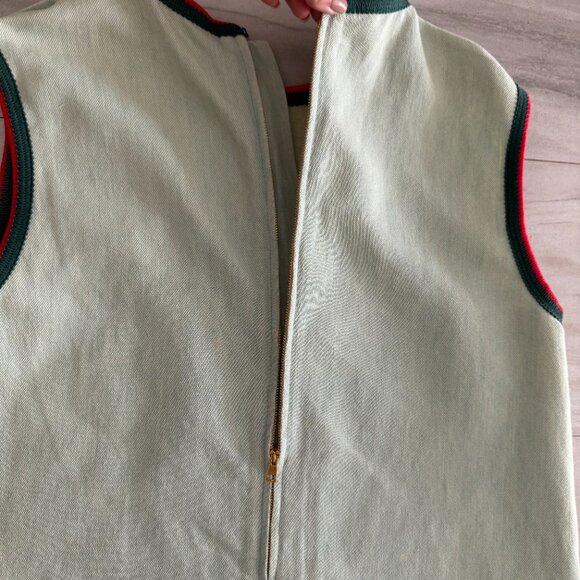 Gucci Light Green Dress Women Size 42 - Picture 9 of 14